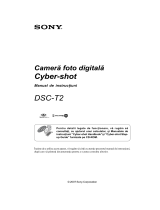 Sony DSC-T2 Ghid de inițiere rapidă