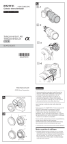 Sony SEL20TC Instrucțiuni de utilizare