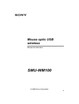Sony SMU-WM100 Instrucțiuni de utilizare
