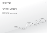 Sony VPCEE3L0E Instrucțiuni de utilizare