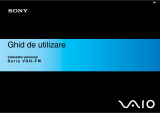 Sony VGN-FW21MR Instrucțiuni de utilizare