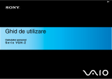Sony VGN-Z11WN Instrucțiuni de utilizare