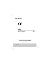 Sony HVL-F20S Instrucțiuni de utilizare