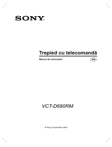 Sony VCT-D680RM Instrucțiuni de utilizare