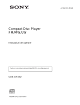 Sony CDX-GT33U Instrucțiuni de utilizare