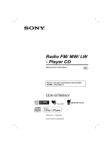 Sony CDX-GT660UV Instrucțiuni de utilizare
