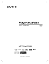 Sony MEX-DV1600U Instrucțiuni de utilizare