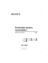 Sony BC-TRN2 Instrucțiuni de utilizare