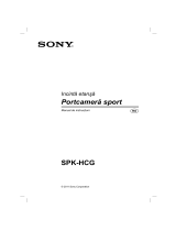 Sony SPK-HCG Instrucțiuni de utilizare