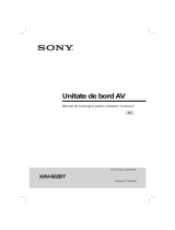 Sony XAV-602BT Ghid de inițiere rapidă