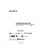 Sony XAV-601BT Instrucțiuni de utilizare