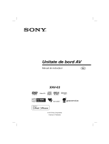 Sony XAV-63 Instrucțiuni de utilizare