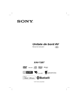 Sony XAV-72BT Instrucțiuni de utilizare