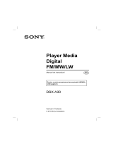 Sony DSX-A30 Instrucțiuni de utilizare