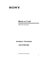 Sony XS-GTX6120L Instrucțiuni de utilizare