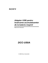 Sony DCC-U50A Instrucțiuni de utilizare