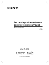 Sony WAHT-SA2 Instrucțiuni de utilizare