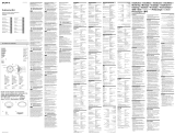 Sony XS-GSW121 Instrucțiuni de utilizare