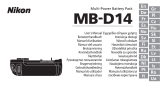 Nikon MB-D14 Manual de utilizare