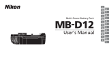 Nikon MB-12 Manual de utilizare