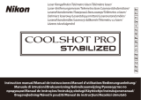 Nikon COOLSHOT PRO STABILIZED Manual de utilizare