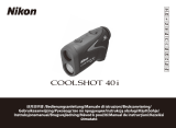 Nikon COOLSHOT 40i Manual de utilizare