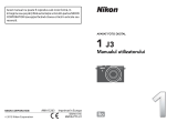 Nikon Nikon 1 J3 Manualul utilizatorului