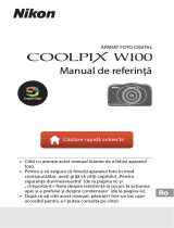 Nikon COOLPIX W100 Ghid de referință