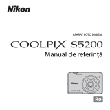 Nikon COOLPIX S5200 Ghid de referință