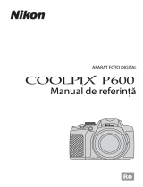 Nikon COOLPIX P600 Ghid de referință