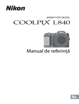 Nikon COOLPIX L840 Ghid de referință