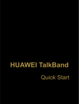 Huawei TalkBand B2 Quick Start