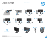 HP EliteDisplay E230t 23-inch Touch Monitor Ghid de inițiere rapidă