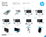 HP EliteDisplay E233 23-inch Monitor Ghid de inițiere rapidă