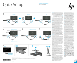 HP EliteDisplay S240uj 23.8-inch USB-C Wireless Charging Monitor Ghid de inițiere rapidă