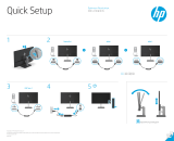 HP EliteDisplay S270n 27-inch 4k Micro Edge Monitor Ghid de inițiere rapidă