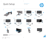 HP DreamColor Z31x Studio Display Ghid de inițiere rapidă