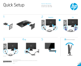 HP ProDisplay P223 21.5-inch Monitor Ghid de inițiere rapidă