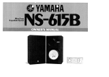 Yamaha NS-615 Manualul proprietarului
