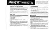 Yamaha PSS-16 Manualul proprietarului