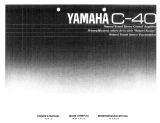 Yamaha C-40 Manualul proprietarului