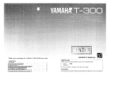 Yamaha T-300 Manualul proprietarului