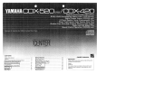 Yamaha CDX-520 Manualul proprietarului