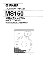 Yamaha MS150 Manualul proprietarului