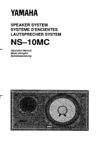 Yamaha NS-10MC Manualul proprietarului