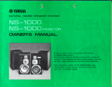 Yamaha NS-1000M Manualul proprietarului