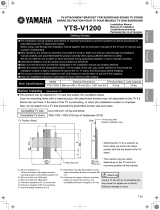 Yamaha YTS-V1200 Manualul proprietarului