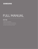 Samsung MX-T50 Manual de utilizare