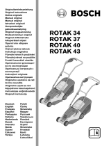 Bosch ROTAK43 Manualul proprietarului