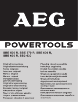AEG sb2 630 Manual de utilizare